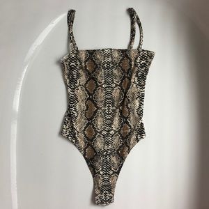 Snake Skin body suit